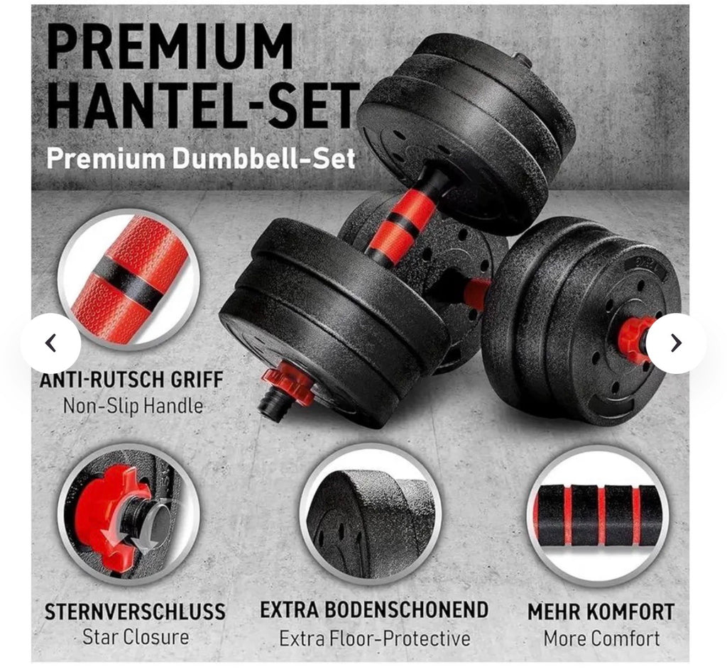 Adjustable dumbbell